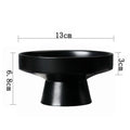 Axyaa Minimalist Ceramic Vase with Artificial Flowers for Modern Home Decor