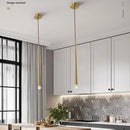 Axyaa Crystal Pendant Light - Nordic Modern Minimalist Bedside Lamp