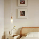 Axyaa Natural Stone LED Chandeliers for Modern Art Decor Hotel, Restaurant, Living Room
