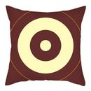 Sword Target Pattern Cushion Cover 45X45cm by Axyaa - Realistic Art Print Home Decor Pillowcase