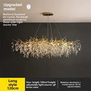Axyaa Luxury Villa Crystal Pendant Chandelier.
