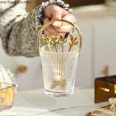 Axya Glass Jar with Stainless Steel Fruit Fork and Spoon Set