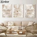 Axyaa Blooming Flower Ayat Al Kursi Canvas Print - Islamic Wall Art