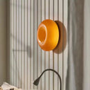 Axya Orange Glass Wall Lamp: Indoor Dimmable LED for Living Room, Bedroom, Study Room