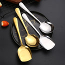 Axyaa Golden Stainless Steel Large Rice Shovel - Kitchen Tableware Spoon