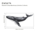 Kids Underwater World Theme Wall Stickers by Axyaa - Whale Dolphin Shell Sea Animals