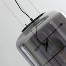 Axyaa Glass Ball Pendant Lamp for Restaurant Retro Coffee Bar Bedside Table