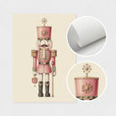 Axyaa Nutcracker Soft Christmas Canvas Wall Art Set