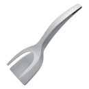 Axyaa 2-in-1 Spatula Tongs for Cooking, Non-Stick Flip Turner Tool & Omelette Steak Helper