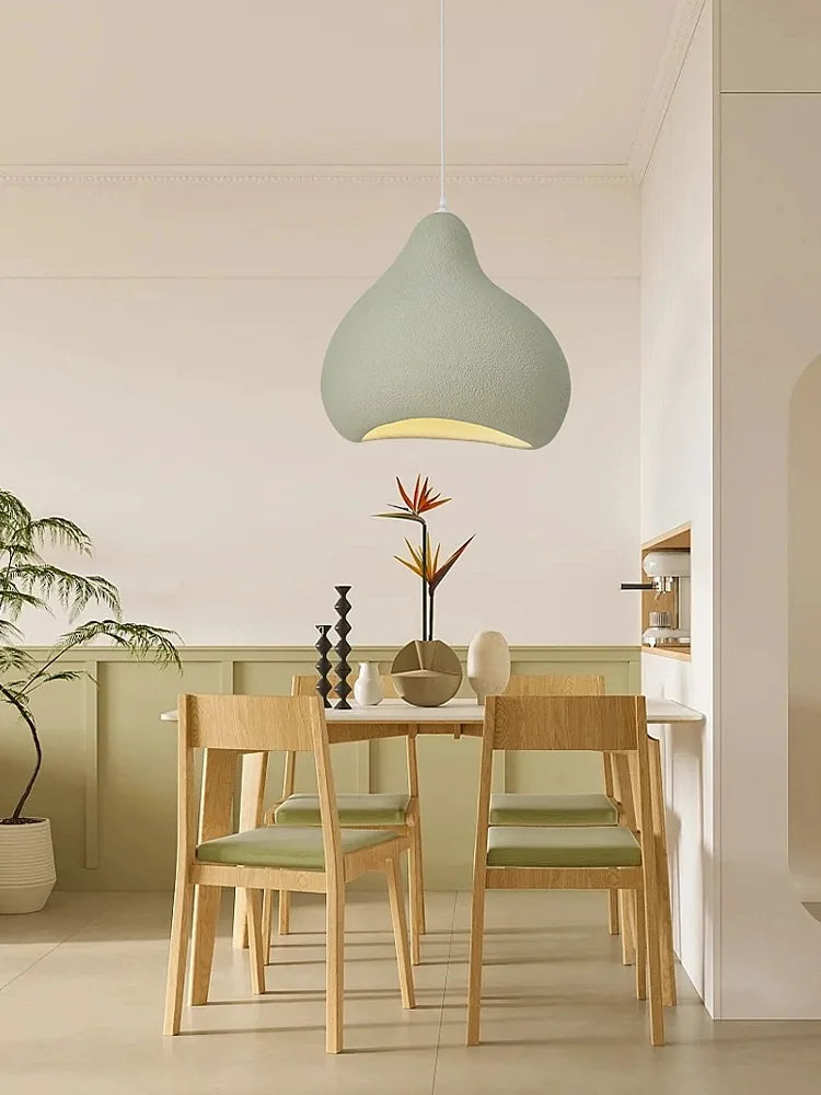 Axyaa Wabi Sabi Irregular E27 LED Pendant Light Bar Minimalism Dining Room Lamp
