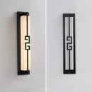 Axyaa Modern Chinese Style Marble Wall Lamp LED Light for Bedroom Living Room