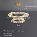 Axyaa Crystal LED Chandeliers for Elegant Home and Hospitality Lighting