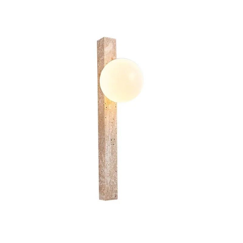 Axyaa Yellow Cave Stone Wall Lamp - Industrial Style Design for Restaurant and Living Room