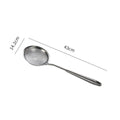 Axyaa Stainless Steel Colander with Extended Handle and Hanging Hole