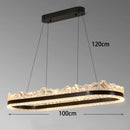 Axyaa Modern Chandelier Pendant Light for Dining Room Ceiling - Indoor Hanging Lamp