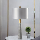 Axyaa Marble LED Table Lamp for Designer Living Room and Bedroom