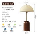 Axyaa Solid Wood Table Lamp LED E14 Bedroom Studio Light