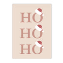 Axyaa Merry Pink Christmas Wall Art Canvas, Kids Room Decor, Nursery Posters, Nordic Design.