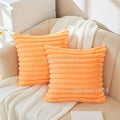 Axyaa Retro Fluffy Soft Pillowcase 45*45cm 50*30cm for Sofa Couch Home Decor