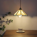 Axyaa Nordic Glass Copper LED Pendant Lamp for Dining Room and Bedroom