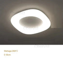 Axyaa Acrylic Eye Protection Chandelier: Nordic Style LED Ceiling Lamp