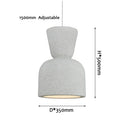 Axyaa Wabi Sabi Chandelier: Milk Tea Shop Pendent Lamp in Cool White for Stylish Living Rooms