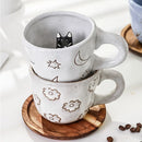 Axyaa 3D Cute Animal Snail Flower Ceramic Coffee Mug - Lovely Gift for Besties