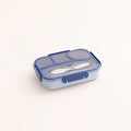 Axyaa 3 Compartment Microwavable Lunch Box Container