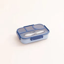 Axyaa 3 Compartment Microwavable Lunch Box Container