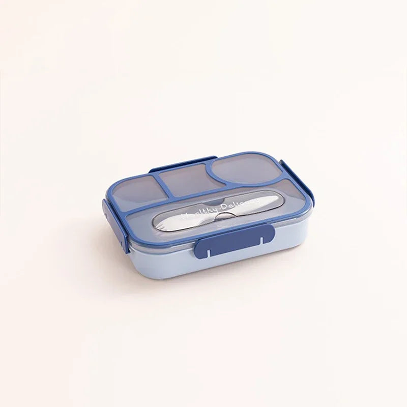 Axyaa 3 Compartment Microwavable Lunch Box Container