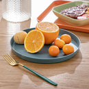 Axyaa Nordic Style Plastic Round Tray for Kitchen and Dining Essentials