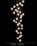 Axyaa Modern LED Pendant Chandeliers for Living & Dining Room Lighting