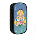 Axyaa Wonderland Pencil Case: Large Storage Bag for School or Cosmetics