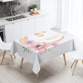 Axyaa Ramadan Mubarak Tablecloth - Islamic Mosque Home Decor & Ramadan Karim Theme
