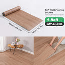 Axyaa Wood Grain Peel and Stick Flooring Tiles, Removable Sticker, 118'' X 15.7''