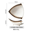 Axyaa Ceramic Art Sushi Fruit Plate Set: Internet Celebrity Snack Tableware