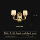 Axyaa Luxury Jade Copper Chandelier for Living Room Dining Hall Villa