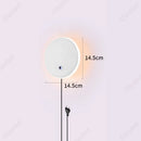 Axyaa LED Touch Dimming Wall Light with USB Charging Port for Bedroom and Living Room