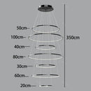 Axyaa Modern Light Luxury Pendant Lights for Staircase and Living Room decor