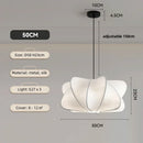 Axyaa Silk E27 LED Pendant Light: Modern Dining & Bedroom Chandelier Droplight