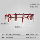 Axyaa Modern U-shaped Chandelier for Restaurant Bar Bedroom Living Room