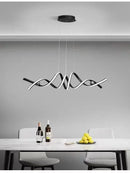 Axyaa Modern Nordic LED Chandelier for Home Decor and Dining Room