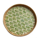 Axyaa Rattan Tray Storage Baskets - Korean Style Shell Decor Crafts for Home