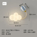 Axyaa Cartoon Wall Lamp: LED Home Wall Decoration for Living Room and Bedroom