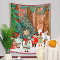 Axyaa Festive Knitted Throw Blanket for Home Decor and Outdoor Gatherings