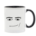 Axyaa Gamer Face Mug | Funny Man & Woman Faces Coffee Cup