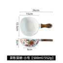 Axyaa Nordic Breakfast Salad Dinner Plate Set, Creative Ceramic Ins Style