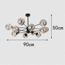 Axyaa Salon Chandelier Ceiling Lamps Pendant Lights Indoor Lighting Fixtures