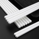 Axyaa Ceramic Chopstick Set with Anti-Slip Properties and Food Grade Flowers