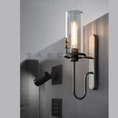 Axyaa Glass Lampshade Wall Lamp | Minimalist American Countryside LED Decoration